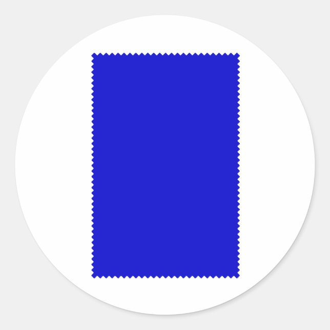 Swatch Color The MUSEUM Zazzle Gifts Template Classic Round Sticker (Front)