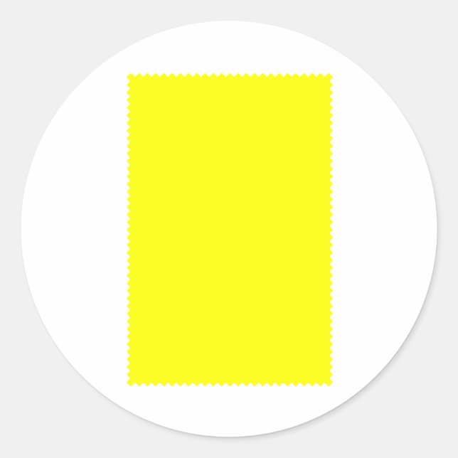 Swatch Color The MUSEUM Zazzle Gifts Template Classic Round Sticker (Front)