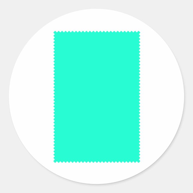 Swatch Color The MUSEUM Zazzle Gifts Template Classic Round Sticker (Front)