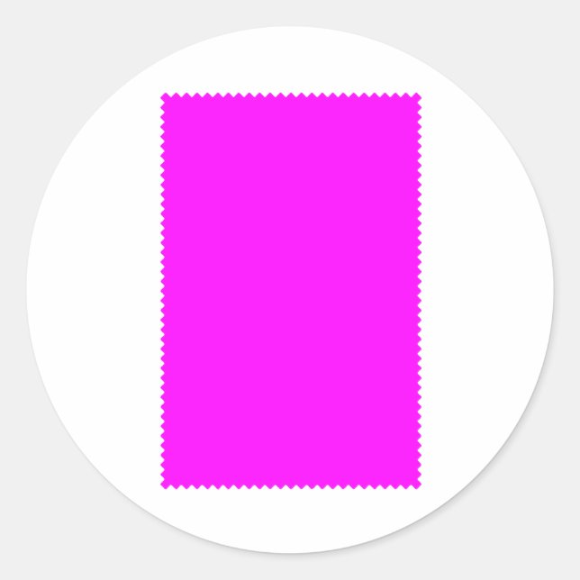 Swatch Color The MUSEUM Zazzle Gifts Template Classic Round Sticker (Front)