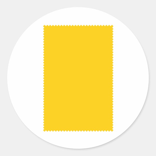 Swatch Color The MUSEUM Zazzle Gifts Template Classic Round Sticker (Front)