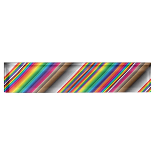 swatch impression desk name plate (Front)