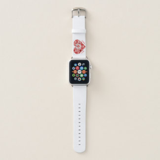 swatch wristband of "i love canada" apple watch band