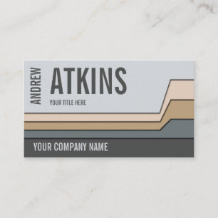 Swatches [Shades of Gray V.4] Business Card