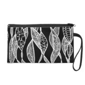 Sway (black background) wristlet (Front)