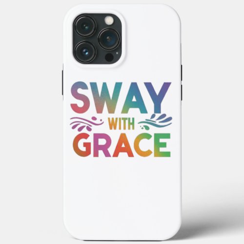 Sway with Grace Elegant iPhone Case Design