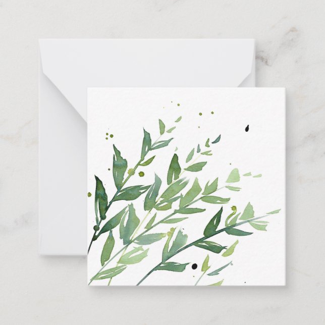'Swaying 2' Note Card (Front)