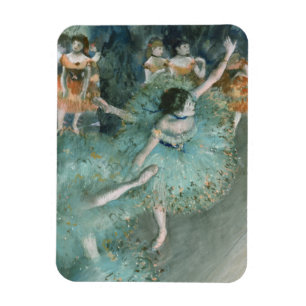 Swaying Dancer (Dancer in Green) Edgar Degas Magnet