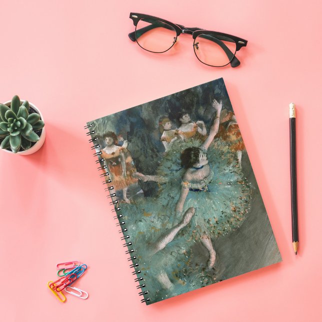 Swaying Dancer, Dancer in Green | Edgar Degas Notebook (Creator Uploaded)