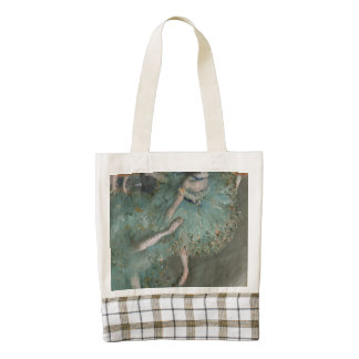 Swaying Dancer - Edgar Degas Zazzle HEART Tote Bag