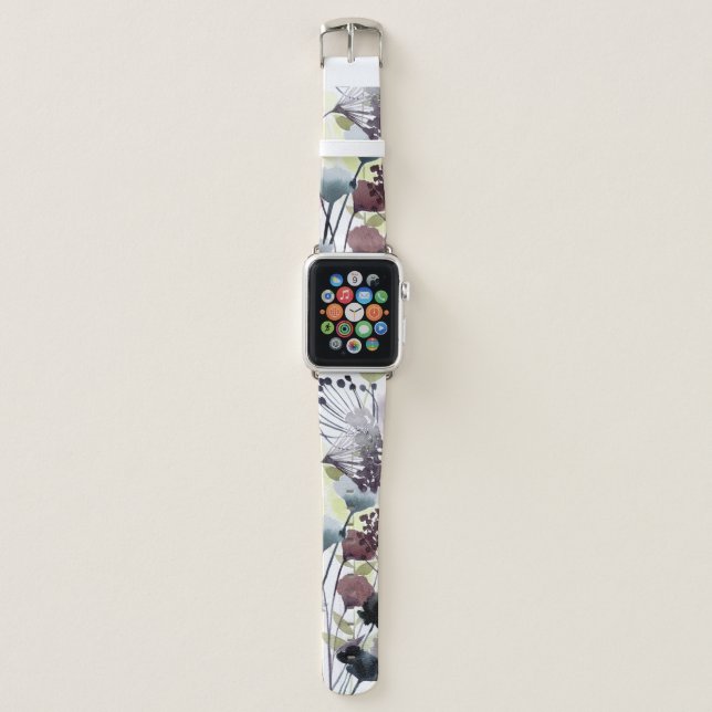 Swaying Florets II Apple Watch Band (Front)