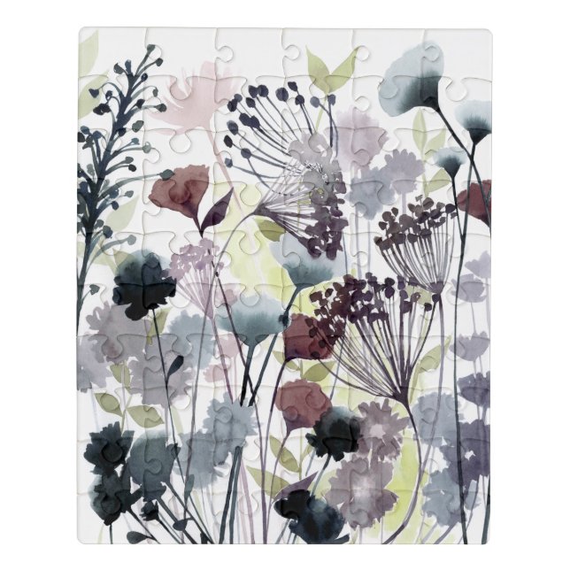 Swaying Florets II Jigsaw Puzzle (Puzzle Vertical)