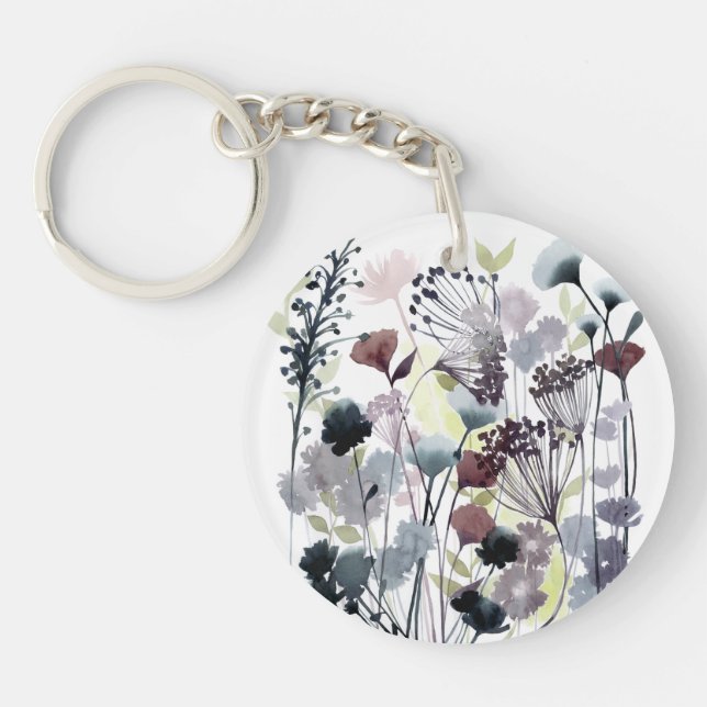 Swaying Florets II Keychain (Front)