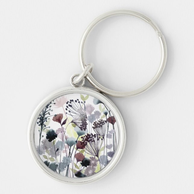 Swaying Florets II Keychain (Front)