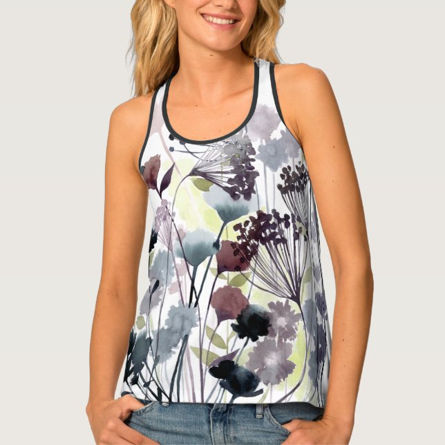 Swaying Florets II Tank Top (Front)