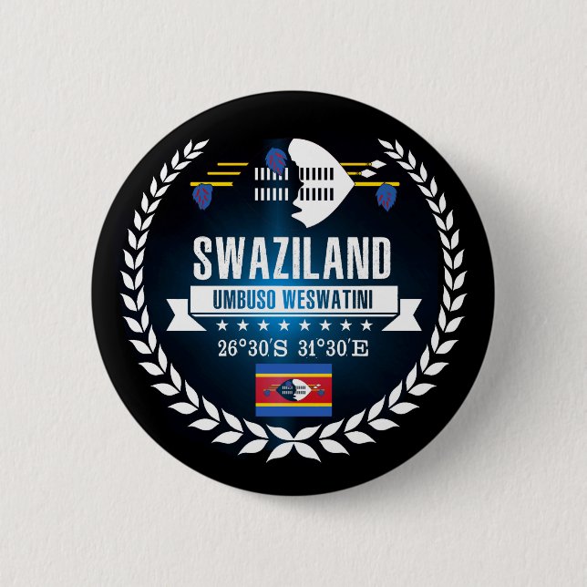 Swaziland Button (Front)
