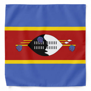 Swaziland flag bandana