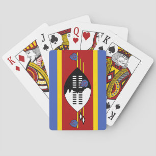 Swaziland Flag Games, Eswatini Playing Cards