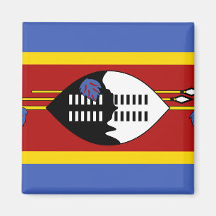 Swaziland Flag Magnet