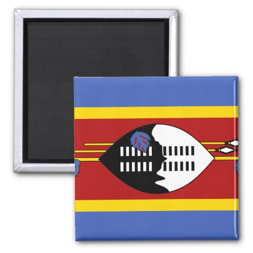 Swaziland Flag Magnet