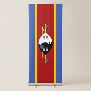 Swaziland flag retractable banner