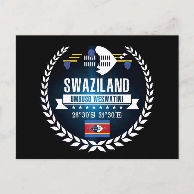 Swaziland Postcard (Front)