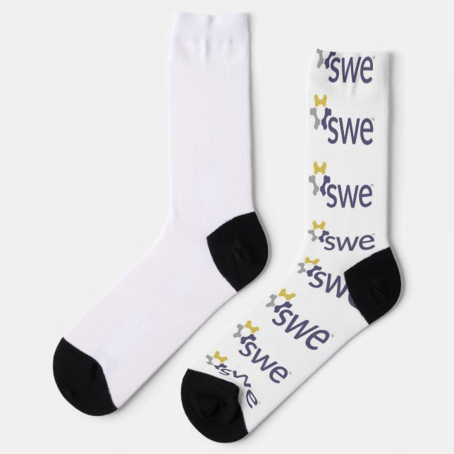 SWE logo socks (Left)