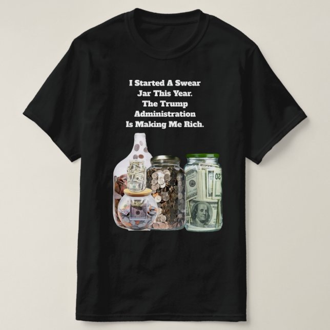 Swear Jar Basic T-Shirt (Design Front)