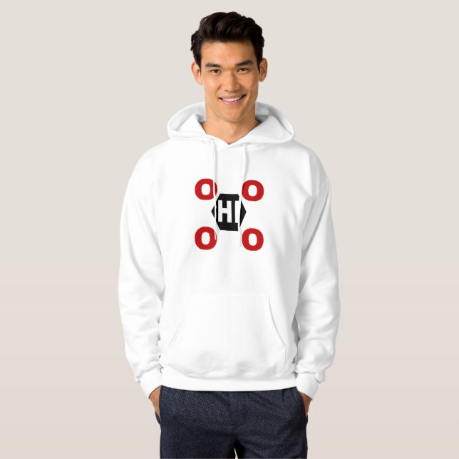 SWEAT  A  CAPUCHE  BASIQUE   OHIO HOODIE (Front Full)