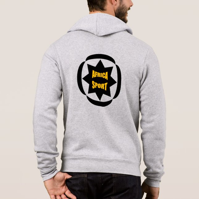 Sweat à capuche Canvas bruyère homme AFRICA SPORT  Hoodie (Back)