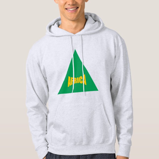 Sweat à capuche cendre homme SOMMIT  AFRICA Hoodie (Front)