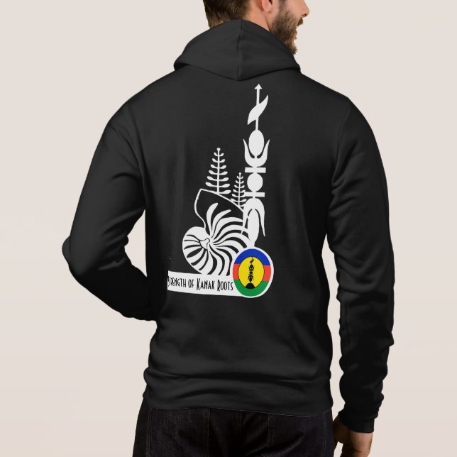 Sweat à capuche Strength of Kanak Roots Hoodie (Back)