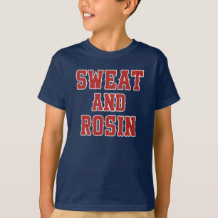 Sweat And Rosin - New York Baseball Player T-Shirt