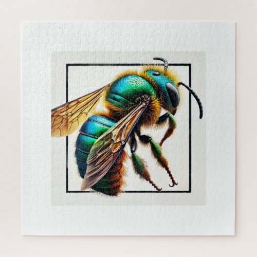 Sweat Bee 180624IREF122 _ Watercolor Jigsaw Puzzle