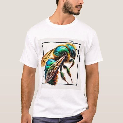 Sweat Bee 180624IREF122 _ Watercolor T_Shirt