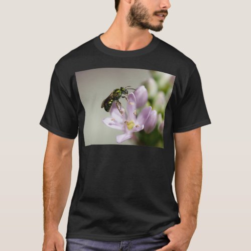 Sweat Bee Augochlorella sp T_Shirt