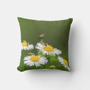 Sweat Bee Throw Pillow