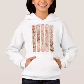 sweat-capuche nice flowers for kids hoodie