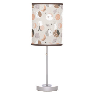 Sweat Dream Bunnies In Space Pattern Table Lamp
