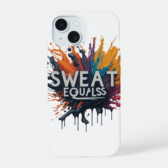 sweat equaless iphone case (Back)