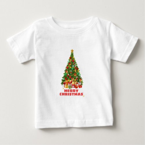 Sweat Merry And Bright Christmas Family Holiday  Baby T_Shirt