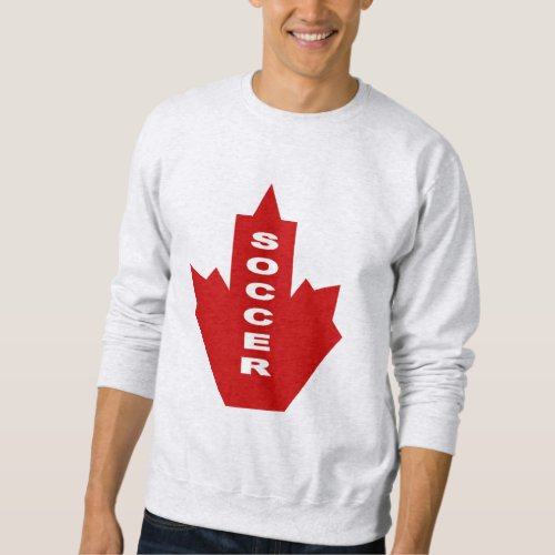 Sweat_shirt cendre CANADA  SOCCER Sweatshirt