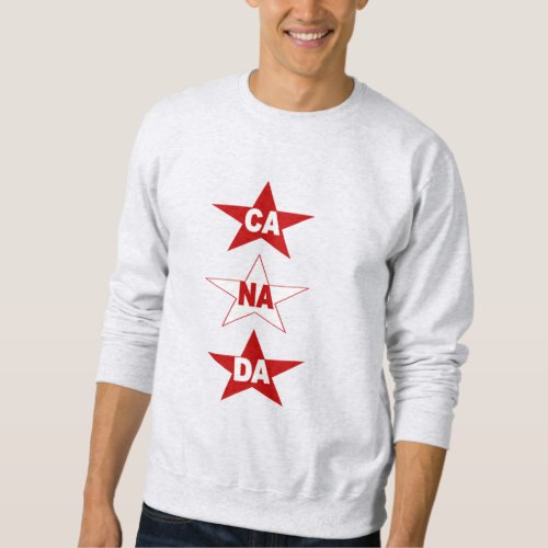 Sweat Shirt Cendre DESIGN STAR CANADA