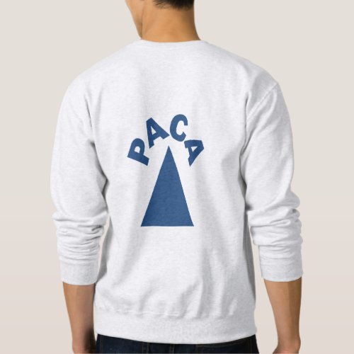 Sweat_shirt cendre DOS homme  PACA  Sweatshirt