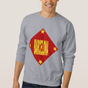 Sweat shirt gris Design BARCELONA