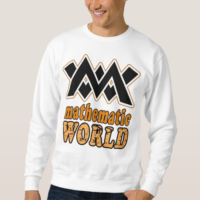 sweat shirt mathematic world  (Front)