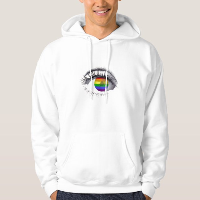 Sweat Shirt Rainbow Eye (Front)