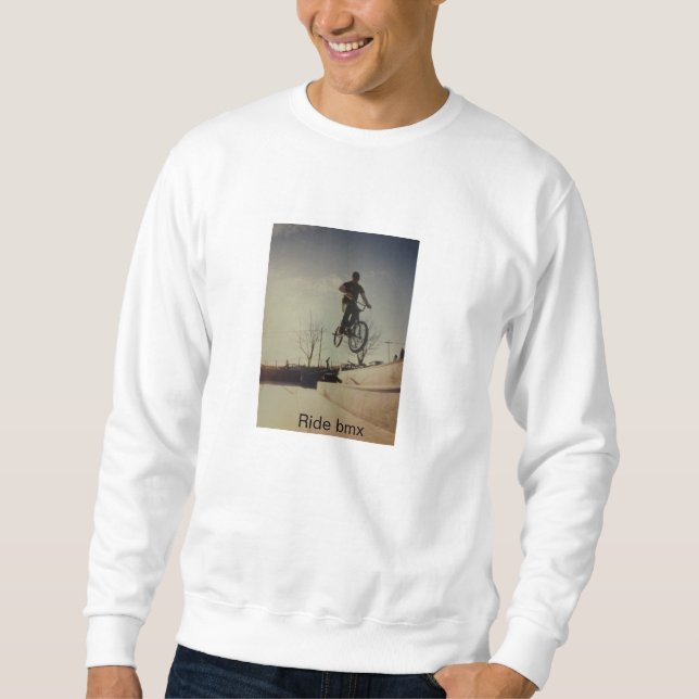 sweat shirt w/bmx pic (Front)