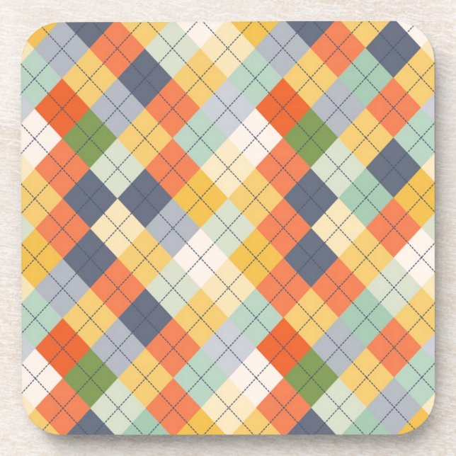 Sweater Background 2 Drink Coaster (Front)