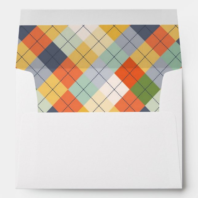 Sweater Background 2 Envelope (Back (Bottom))